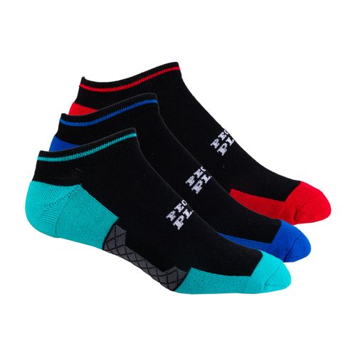 Mediasx3 Hombre People Plays Med Invs Con Toalla Hb X3 (Negro),