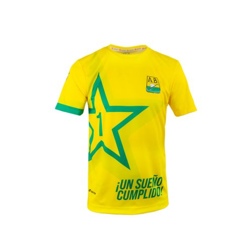 Camiseta Celebración Campeón Atlético Bucaramanga 2024-1 Unisex Lotto