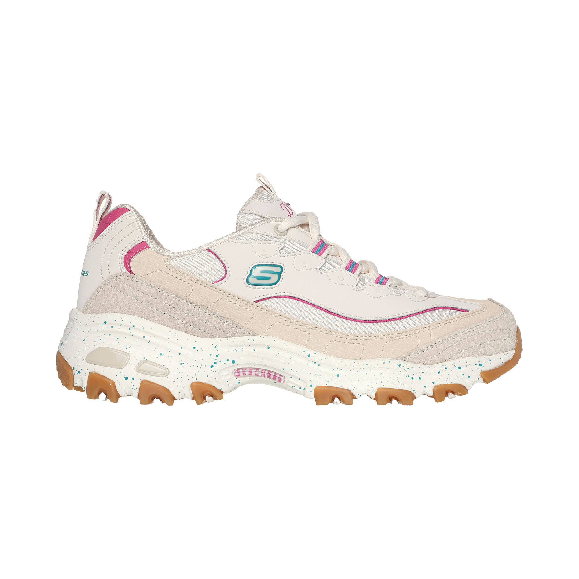 Skechers d'lites mujer rojas online