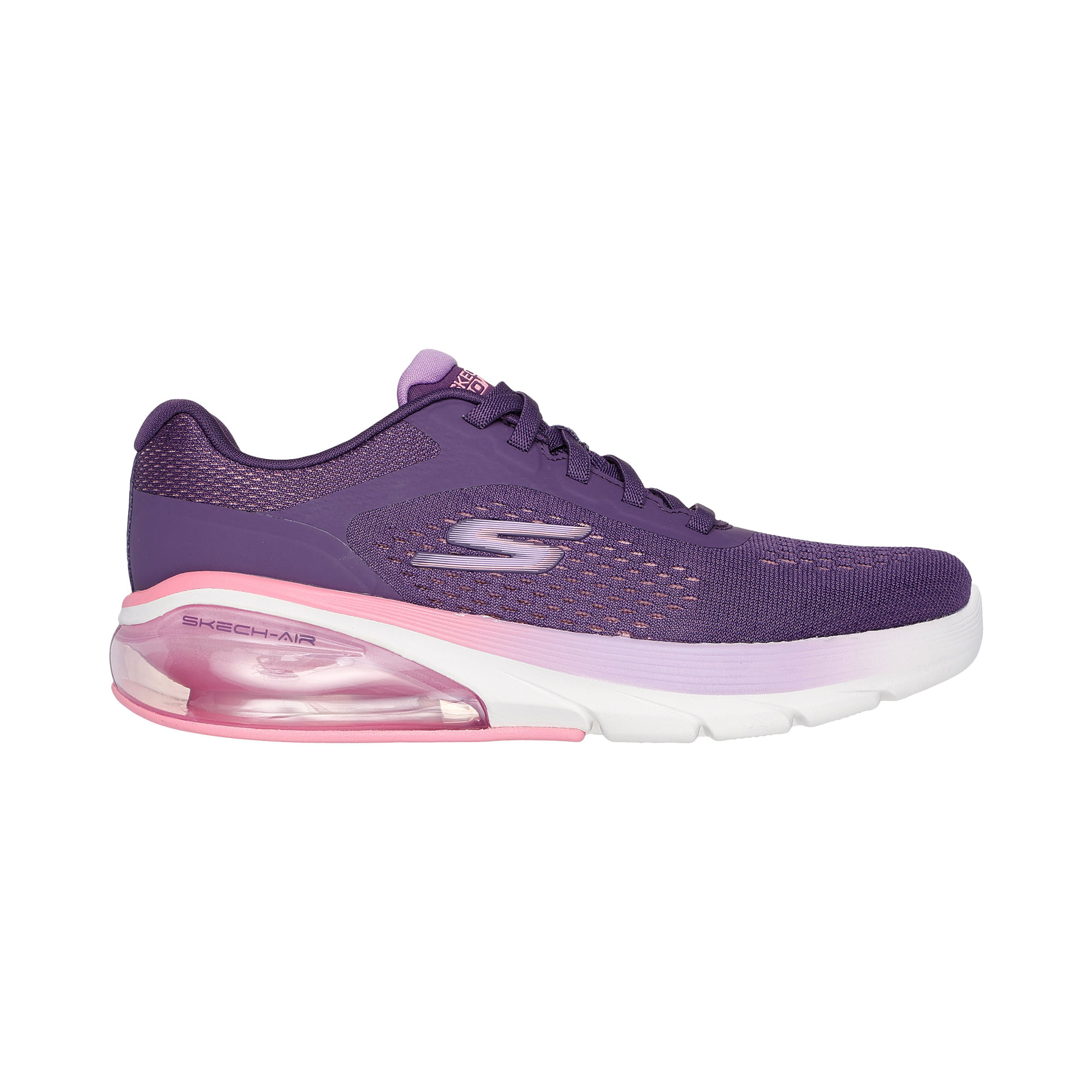 Zapato Mujer Skechers 124375 Plum Tienda Deportiva People Plays