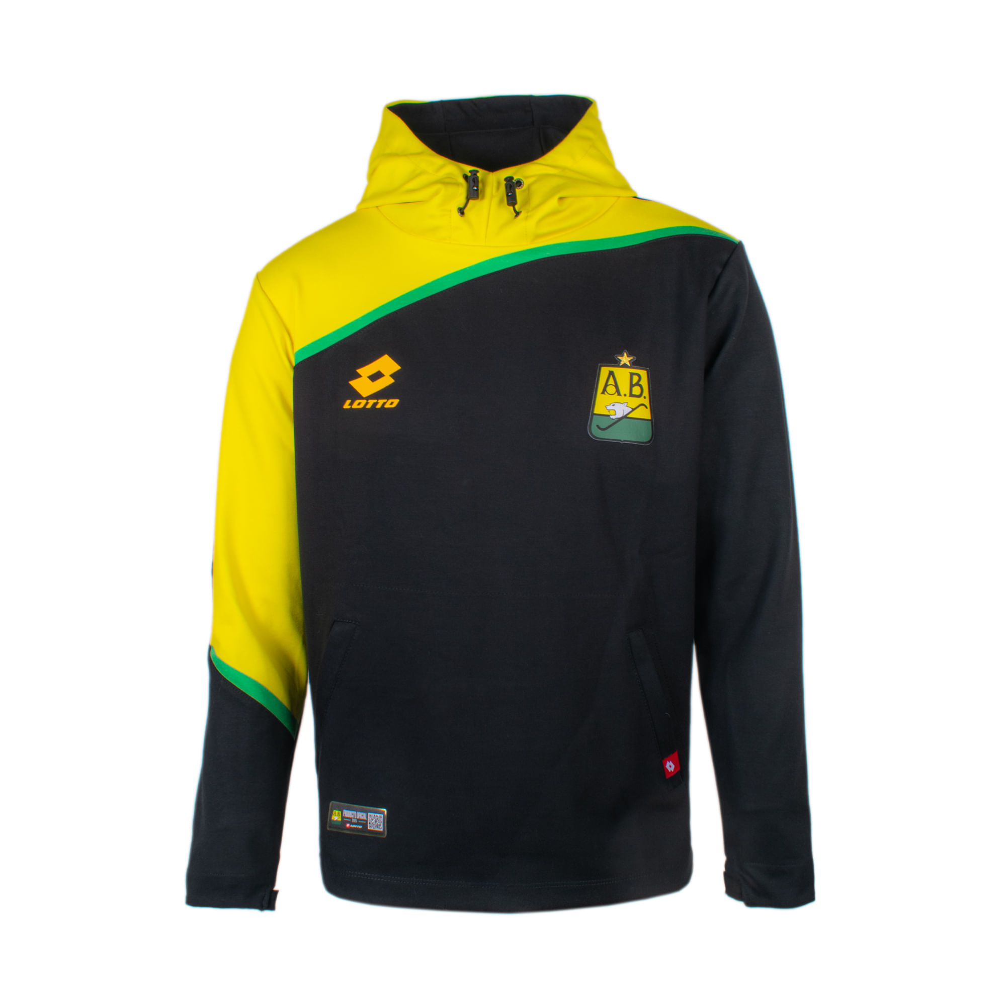 Buzo Canguro Buzo Negro Y Amarillo Buzo Negro Y Amarillo Buzo