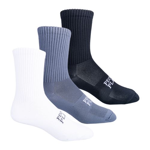 Medias x3 Hombre People Plays Media Lycra,