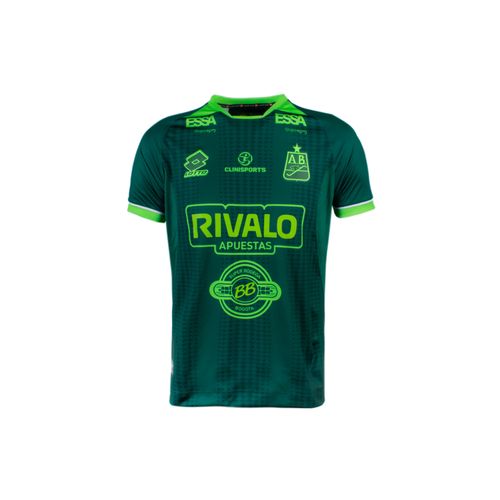 Camiseta Lotto Niños Atlético Bucaramanga Visitantes Con Patrocinios 2025,
