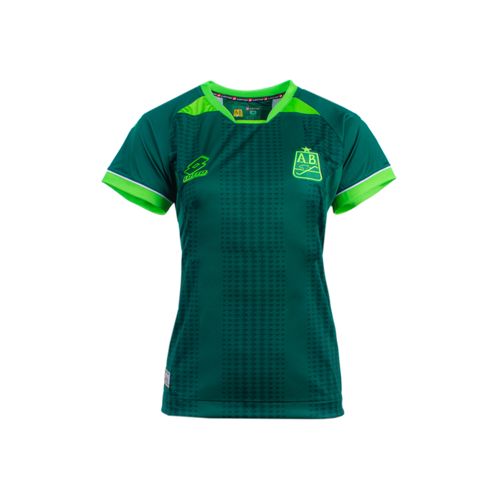 Camiseta Lotto Mujer Atlético Bucaramanga Visitante con patrocinios 2025