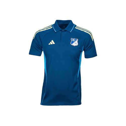Camiseta Polo Hombre Adidas Millonarios FC 2025 I
