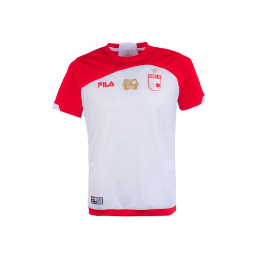 Camiseta Hombre Fila Away Santa Fe Campeón 2025-1 Estrella #10.